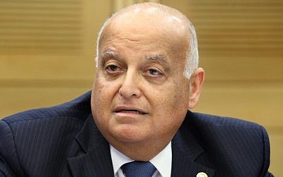 Supreme Court justice Salim Joubran. (Isaac Harari/FLASH90)