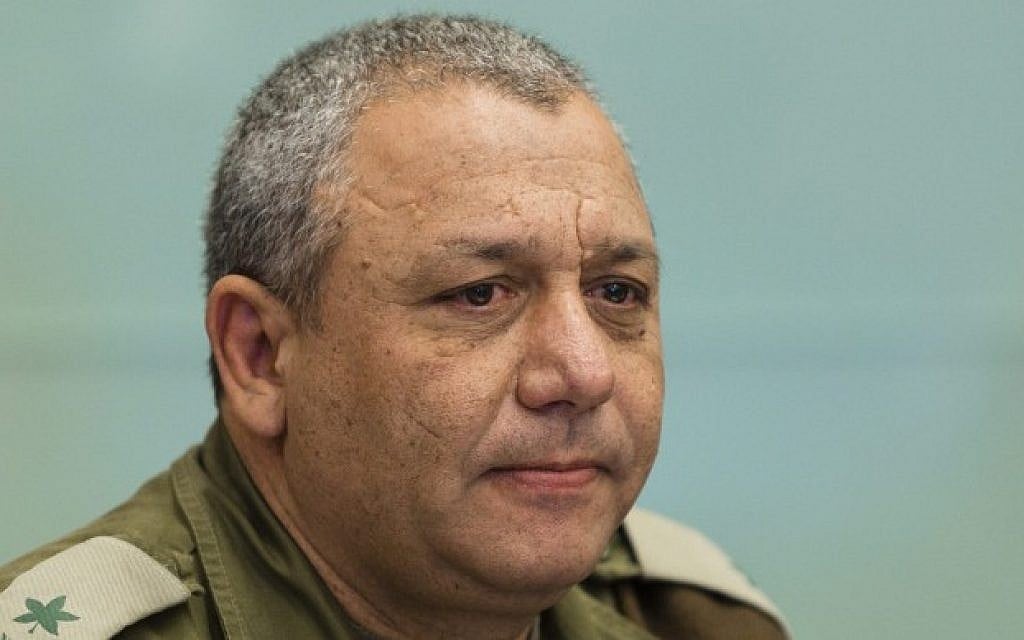 Chief of General Staff Gadi Eisenkot, seen here when he was still a major general. (Flash 90)