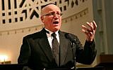 Cantor Benjamin Z. Maissner of Toronto's Holy Blossom Temple. (Courtesy)