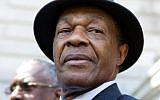 Former District of Columbia Mayor Marion Barry attends a news conference in Washington.  July 6, 2009 (photo credit: AP Photo/Manuel Balce Ceneta, File)