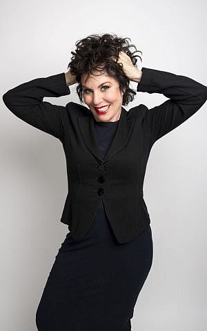 OK, who let the American in? Comedian Ruby Wax. (courtesy)