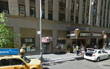 The Cafe Edison and the Hotel Edison (screen capture: Google Street View)