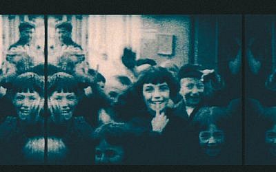 Still from Polish home movie circa 1920s-30s. (From the Archives of the YIVO Institute for Jewish Research, New York)