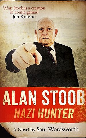 Cover for 'Alan Stoob: Nazi Hunter' – the new novel published by Hodder & Stoughton by British journalist Saul Wordsworth. (courtesy)