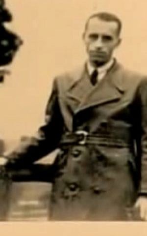 SS captain Aloise Brunner as a young man (photo credit: YouTube screenshot)