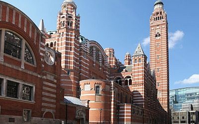 London's Westminster Cathedral. (Photo credit:  Westminster Cathedral image via Shutterstock)