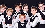 The Kinderlach boys choir.  (screen capture: YouTube/KinderlachOfficial)