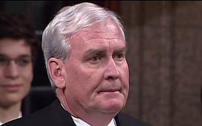 The Canadian Parliament’s sergeant-at-arms Kevin Vickers (Photo credit: Youtube screen capture)