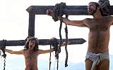 'Cheer up Brian... Worse things happen at sea, you know.' Eric Idle (left) and Graham Chapman in 'Life of Brian' (photo credit: Courtesy)