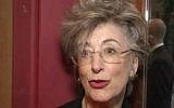 British actress Maureen Lipman during a 2014 interview (screen capture: YouTube/Red Carpet News TV)
