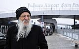 Yosef Mendelevitch visiting St. Petersburg Airport, November 30, 2014. (Photo credit: Roman Yanushevsky, Courtesy of Limmud FSU)
