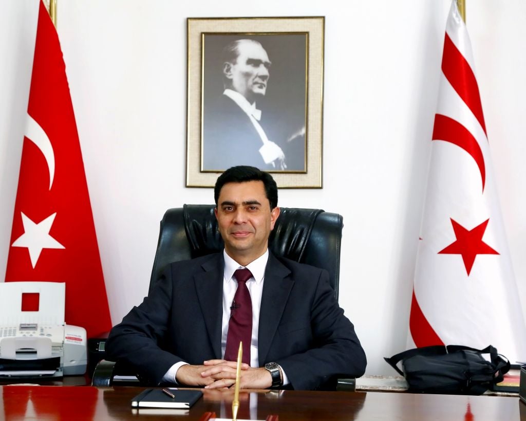Özdil Nami, the foreign minister of the Turkish Republic of Northern Cyprus (photo credit: courtesy Turkish Republic of Northern Cyprus, Ministry of Foreign Affairs)-portre-(1) (1) Özdil Nami, the foreign minister of the Turkish Republic of Northern Cyprus (photo credit: courtesy Turkish Republic of Northern Cyprus, Ministry of Foreign Affairs)