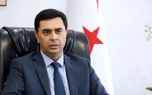 Özdil Nami, the foreign minister of the Turkish Republic of Northern Cyprus (photo credit: courtesy Turkish Republic of Northern Cyprus, Ministry of Foreign Affairs) Özdil Nami, the foreign minister of the Turkish Republic of Northern Cyprus (photo credit: courtesy Turkish Republic of Northern Cyprus, Ministry of Foreign Affairs)