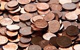Illustrative photo of a pile of coins (photo credit: Shutterstock)