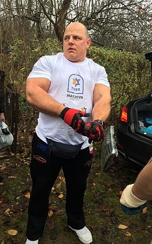 Polish Strongman Federation head and former world champion Tomasz Kowal. (courtesy From the Depths)