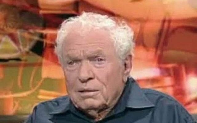 Journalist and author Israel Zamir (photo credit: YouTube screenshot)