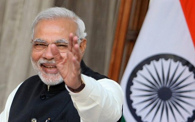 Indian Prime Minister Narendra Modi in New Delhi on December 11, 2014. (Photo credit: AFP/Findlay KEMBER)