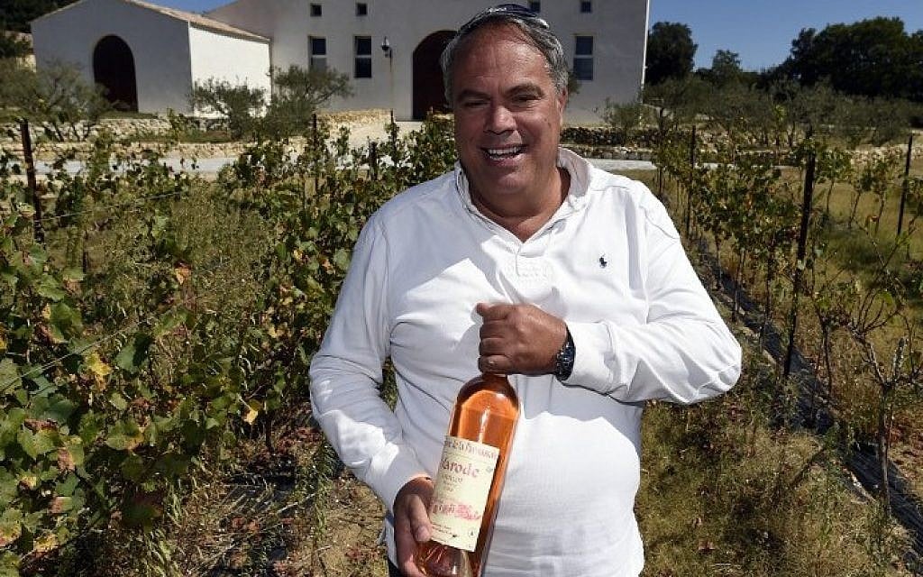 Winegrower Alexandre Sartene harvests grapes in the vineyard of his Parnassah domain, which means prosperity in Hebrew, in the southern French village of Arpaillargues, September 22, 2014. (Photo credit: AFP/PASCAL GUYOT) Winegrower Alexandre Sartene harvests grapes in the vineyard of his Parnassah domain, which means prosperity in Hebrew, in the southern French village of Arpaillargues, September 22, 2014. (Photo credit: AFP/PASCAL GUYOT)