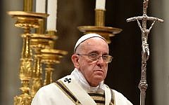 Pope Francis (AFP PHOTO / ALBERTO PIZZOLI)