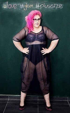 Gala Rachmilevitch is a plus-size stylist, and has been looking for solutions for her plus-size customers for years (photo credit: Hadar Yahav)