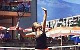 Romanian tennis player Andrada Surdeanu (photo credit: Facebook/Andrada Surdeanu)
