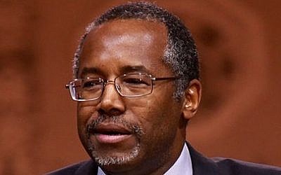 Dr. Ben Carson (photo credit: CC BY-SA 3.0 Gage Skidmore/Wikimedia Commons)