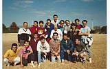 Players at the 1976 Christmas Day Classic football game in Dallas. (photo credit: Albert Goodman)
