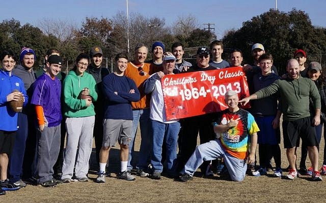 The Christmas Day Classic players in 2013. (photo credit: Albert Goodman)
