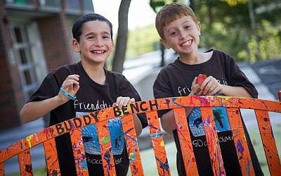 Dylan Siegel (left) and Jonah Pournazarian  (Courtesy of David Siegel/via JTA)