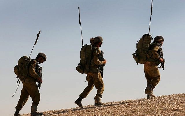 Soldiers from the Givati Brigade training in 2012. (photo credit: Moshe Shai/FLASH90) Soldiers from the Givati Brigade training in 2012. (photo credit: Moshe Shai/FLASH90)