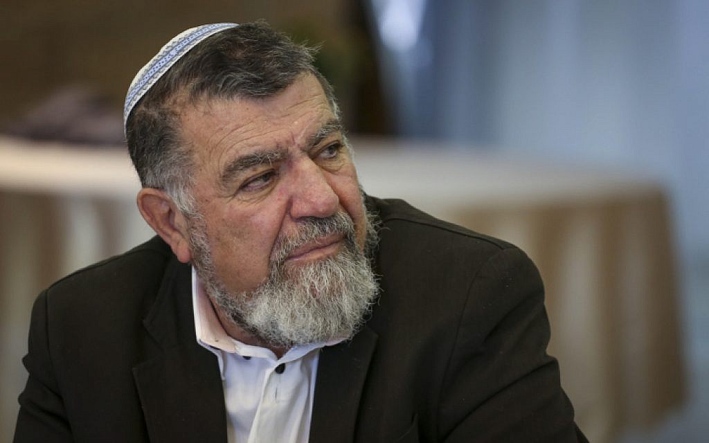 Head of the Samaria Regional Council Gershon Mesika on February 7, 2014. (Hadas Parush/Flash 90)