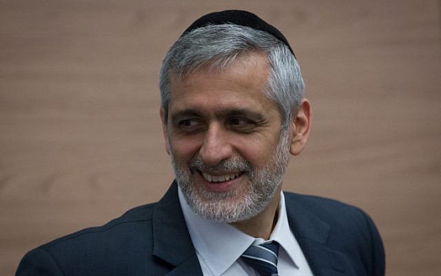 Former Shas MK Eli Yishai, December 8, 2014 (photo credit: Miriam Alster/Flash90)