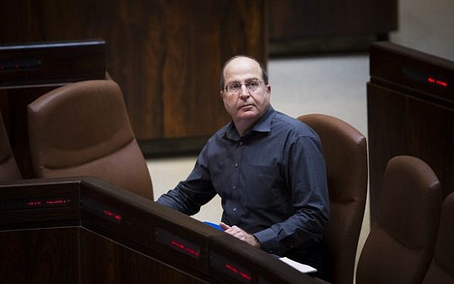 Defense Minister Moshe Ya'alon in the Knesset on December 8, 2014. (photo credit: Yonatan Sindel/Flash90) Defense Minister Moshe Ya'alon in the Knesset on December 8, 2014. (photo credit: Yonatan Sindel/Flash90)