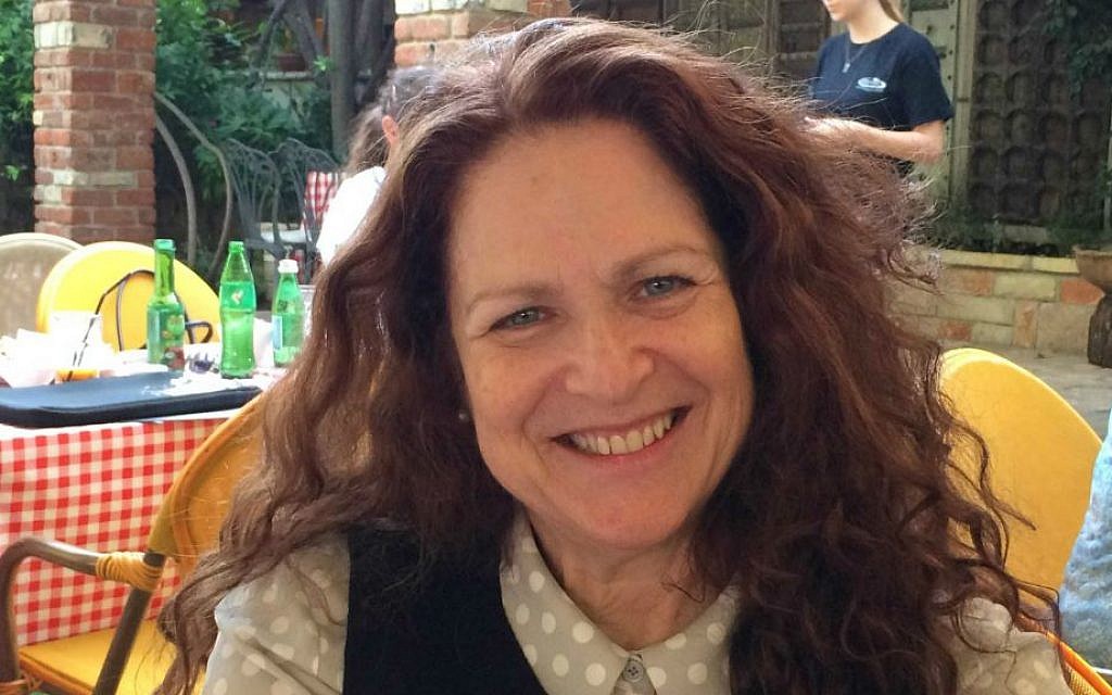 Temple Mount activist Linda Olmert, December 10, 2014 (photo credit: Renee Ghert-Zand/Times of Israel) Temple Mount activist Linda Olmert, December 10, 2014 (photo credit: Renee Ghert-Zand/Times of Israel)