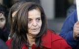 Rasmea Yousef Odeh, November 10, 2014. (AP/Carlos Osorio, File)