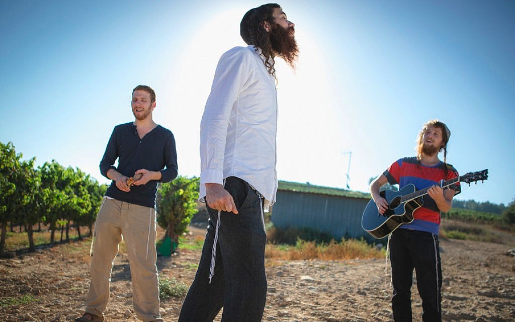 The men of Zusha, drummer Elisha Mendl Mlotek, vocalist Shlomo Ari Gaisin and guitarist Zachariah ‘Juke’ Goldschmiedt (Photo credit: Noam Chojnowski) The men of Zusha, drummer Elisha Mendl Mlotek, vocalist Shlomo Ari Gaisin and guitarist Zachariah ‘Juke’ Goldschmiedt (Photo credit: Noam Chojnowski)