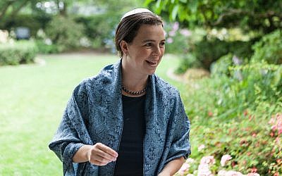 Rabbi Rachel Nussbaum, Kavana (Andy Ahlstrom/JTA)
