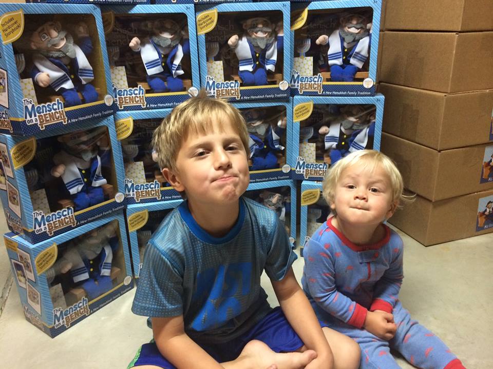 For the Hoffman boys now every day is Hanukkah. (courtesy) For the Hoffman boys now every day is Hanukkah. (courtesy)