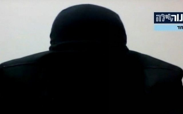 'Abu Kassem,' the supposed leader of Islamic State supporters in Israel, speaks to Channel 10 (Photo credit: Channel 10) 'Abu Kassem,' the supposed leader of Islamic State supporters in Israel, speaks to Channel 10 (Photo credit: Channel 10)