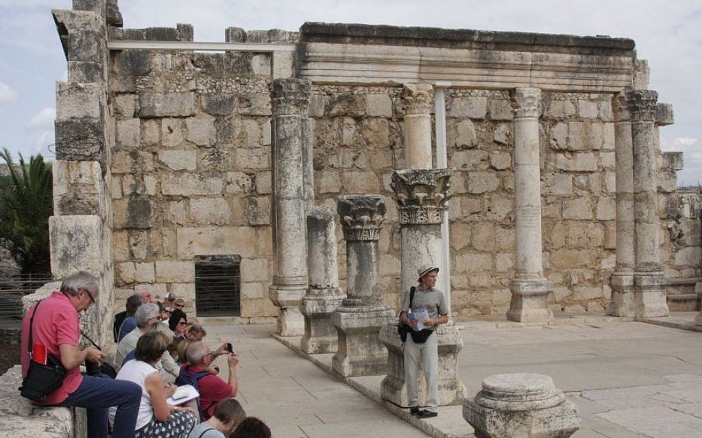 Ancient Capernaum, on the shores of Lake Kinneret (photo credit: Shmuel Bar-Am)