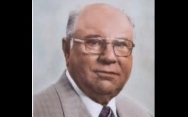 Former Auschwitz guard Jakob Denzinger (screen capture: YouTube)