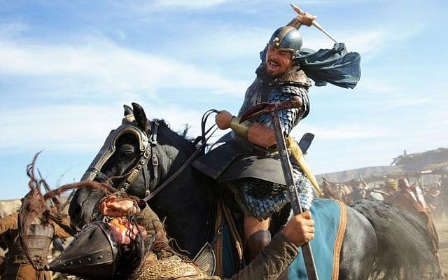 Ridley Scott's Moses is a master military leader in 'Exodus: Gods and Kings.'  (20th Century Fox)
