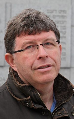 Antony Lishak on a recent research trip to Warsaw for his book 'Stars,' a tale of two 12-year-old boys' 1939 survival in the city's zoo, which is based on the heroism of Righteous Among the Nations Jan and Antonina Jabinski. (courtesy)