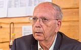 Former Mossad chief Efraim Halevy (photo credit: CC BY-SA Eli Itkin/Wikimedia Commons)
