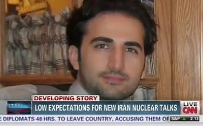 Amir Hekmati, a former US Marine imprisoned in Iran (photo credit: YouTube screenshot)