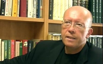 Prof. Jan Grabowski, author of 'Hunt for the Jews: Betrayal and Murder in German-Occupied Poland.' (YouTube screenshot)