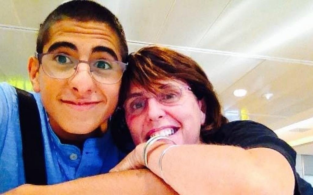 Mohammed Zoabi and Kay Wilson became friends while he stayed with her for over a month. (Photo credit: courtesy) Mohammed Zoabi and Kay Wilson became friends while he stayed with her for over a month. (Photo credit: courtesy)
