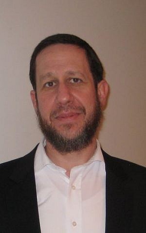 Canadian-born Rabbi Yitzchak Schochet, rabbi to the Orthodox Mill Hill Synagogue, a few miles from Hendon (Jenni Frazer/The Times of Israel)