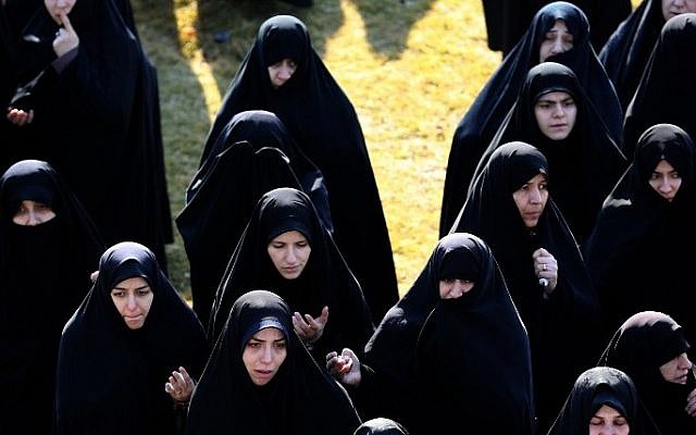 A public memorial service was held in the Iranian capital for Allahdadi, who was killed along with five other Iranians and six Hezbollah fighters in an Israeli air raid on the Syrian-controlled side of the Golan Heights targeting forces from Lebanon's Hezbollah on January 18, 2015. (Photo credit: AFP/ATTA KENARE)