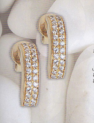 Raghad turned a diamond ring her husband gave her into these earrings for her daughter. (Photo credit: Screenshot DailyMail) Raghad turned a diamond ring her husband gave her into these earrings for her daughter. (Photo credit: Screenshot DailyMail)